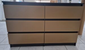 lakierowana komoda ikea